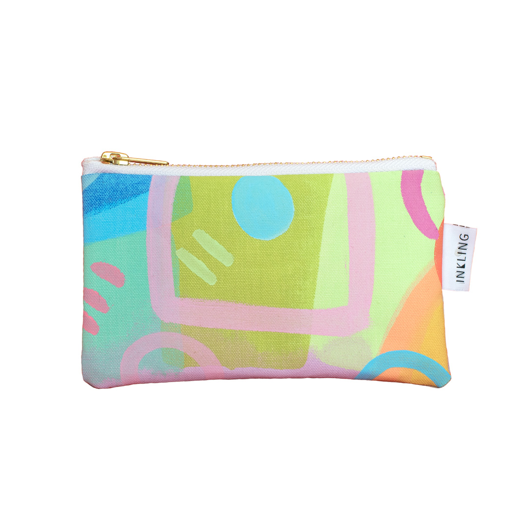 Hand painted & one of a kind | Inkling Tiny Pouch No. 14